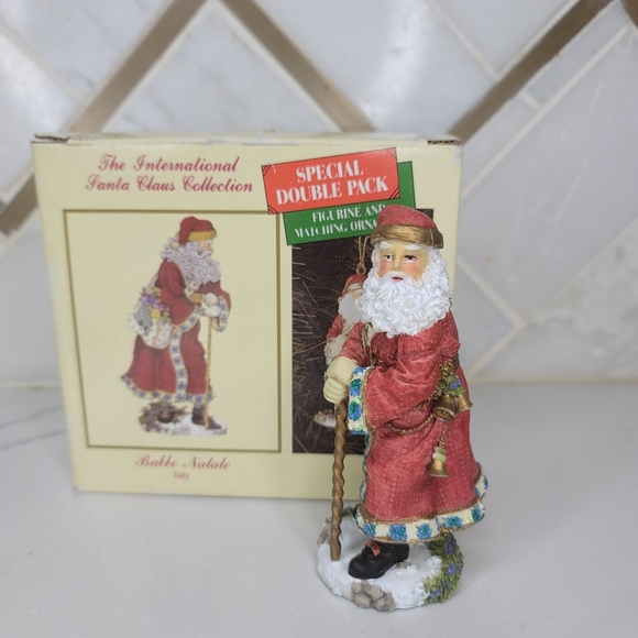 Vintage international Santa Claus collection. Italy Babbo Natale woth box. - Picture 2 of 6